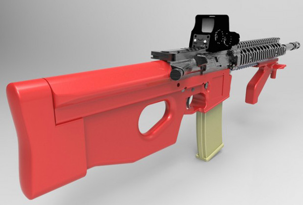 材料与测试:3D打印出更强大步枪