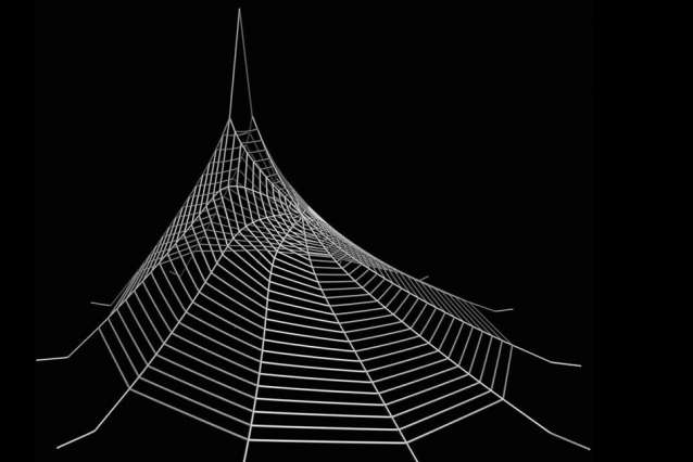 材料与测试: 麻省理工学院的科学家们已经开发出一种系统的方法来研究蜘蛛丝的结构，对3D打印人造蜘蛛网综合运用计算建模和力学分析。